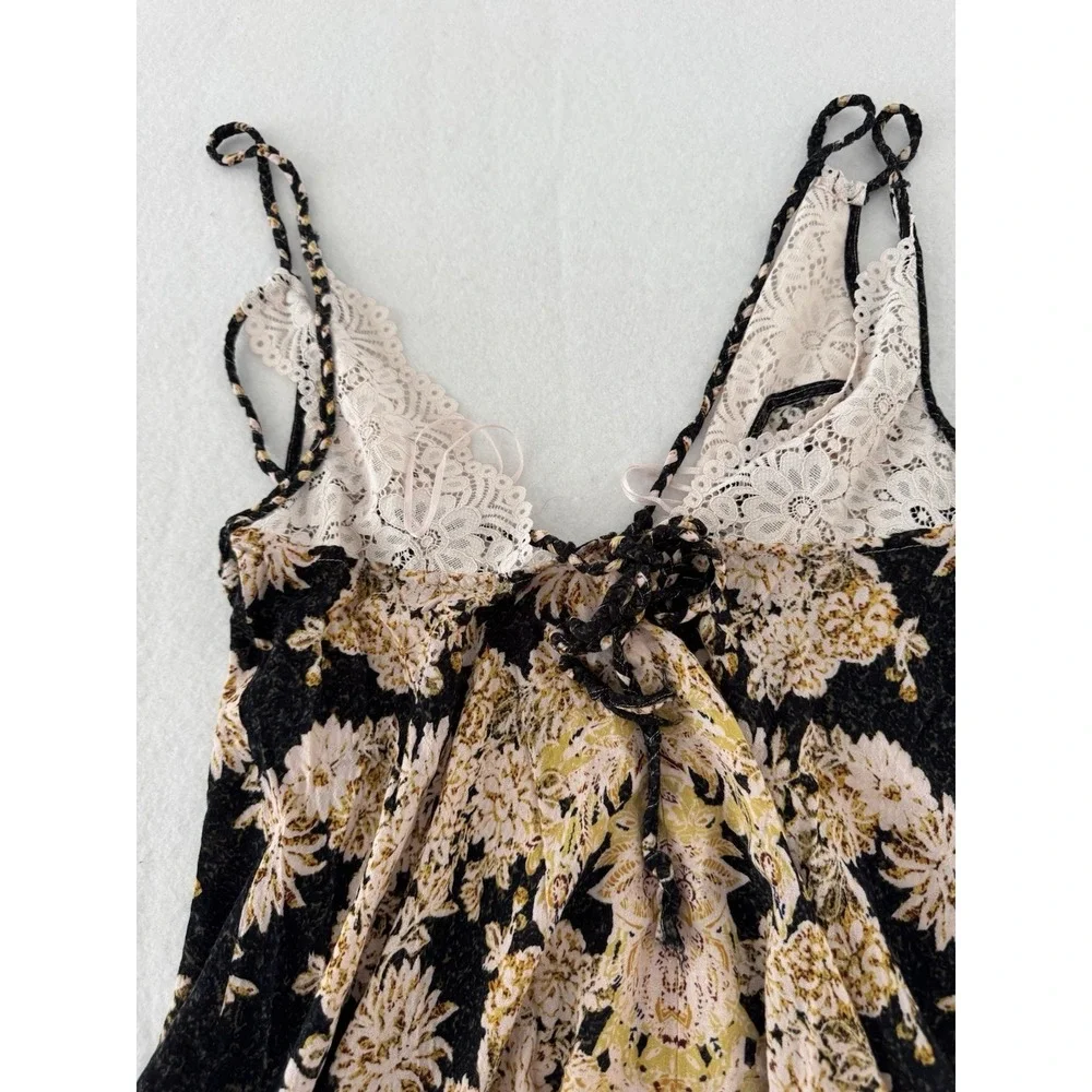 Free People Dress With Back Ties, boho festival/Size XS - Picture 6 of 6